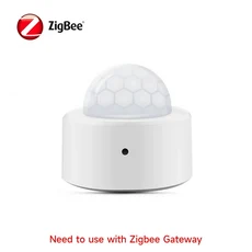 Tuya Zigbee 모션 센서 인간 존재 스마트 홈 PIR 감지기 허브 필요 Alexa Google Z2MQTT 함께 작동, 02 1pcs(need gateway)