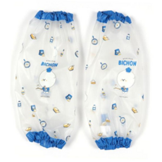 토시 유아토시 뭉스패턴 투명 방수팔토시 유아동토시 블루 아동토시 캐릭터토시