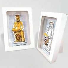 반가사유상 미니어처 5인용 만들기 입체액자 키트 DIY 교구, 혼합, 1개