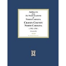 (영문도서) Abstracts from the State Gazette of North Carolina 1792-1795 Volume #2 Paperback, Southern Historical Press, English, 9781639142026