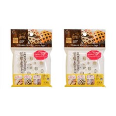 올려 먹는 데코 치즈 틀(망형) 물방울 무늬) 2개 세트 코쿠보 공업소/KOKUBO 데코 토스트 캐릭터 도시락용 뽑기형 일본제 KK-522