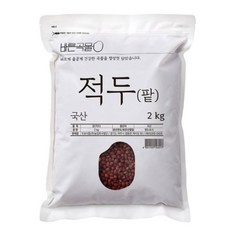 바른곡물 국산 적두 팥, 2kg, 2개