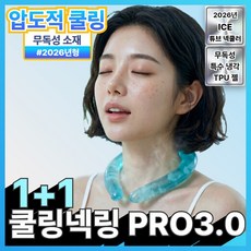아오어 쿨링넥링 PRO 3.0, 1개, 아쿠아화이트+아쿠아화이트