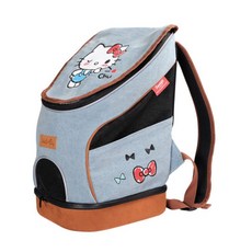 IBIYAYA HELLO KITTY 單寧寵物後背包, 詳見包裝, 詳見包裝, KITTY 單寧瘋輕量寵物前/後背包