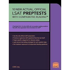 10 New Actual Official LSAT Preptests with Comparative Reading, Law School Admission Council