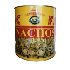 지오씨팜 나쵸 슬라이스 할라피뇨페퍼스, 3kg, 6개