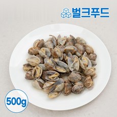 자숙 피바지락 500g 파스타 칼국수 냉동 세척 바지락, 1개, 단품