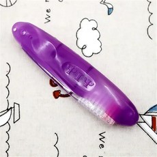 여행용 접이식 칫솔 휴대용 헤어 브러시 대나무 숯 울트라 입안 입냄새 케어 캠핑, [06] purple, 1개