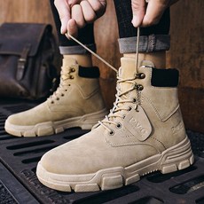 라온샵 데일리 남자 워커 사막 전술화 작업 신발 캐주얼룩 남성워커 워커신발