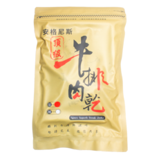 安格尼斯頂級原味牛排肉乾 嚴選牛肉 原味呈現 獨立包裝, 300g, 1套