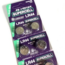 수은전지/버튼셀/L1154/LR44/LR44H/RW82/10알발송, 3번)멕셀5알, 1개