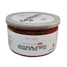서해안 꽃게 순살 양념게장 300g, 4개