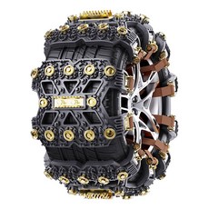 [2026] 차량용 방사슬 스노체인 간편설치 범용 체인 패키지, 8개