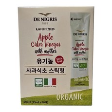 데니그리스 유기농 사과식초 20p, 450ml, 2개