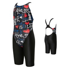 랠리 여아동 수영복 준선수용 5부 KSGH481