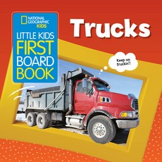 Little Kids First Board Book: Trucks Board Books, National Geographic Kids, English, 9781426371455