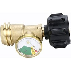 하일랜드 QC212R 프로판 탱크 게이지 작동 압력 250psi 은색, 하일랜드 QC212R 프로판 탱크 게이지 작동 압력 2