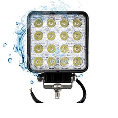 LED 써치라이트 방수 작업등 보트 중장비 자동차 12-24V 48W, 1179-48W (30도-집중형), 1개