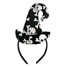 그니스토어 할로윈 미니 마녀모자 머리띠 블랙 장식품 마녀룩