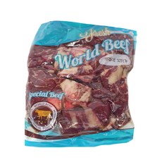 HALAL BEEF 할랄 국내산 냉동 소고기(육우)모듬, 1개, 1KG
