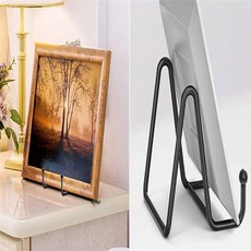 철제 받침대 세워놓는액자받침대 액자거치대 사진액자받침대, 중