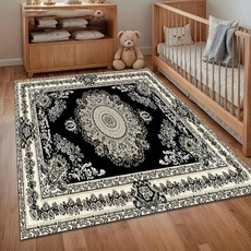 유럽풍 클래식 보헤미안 러그 모던 라이트 카펫 미끄럼 방지 얼룩 레트로 우아한 분위기 연출