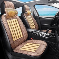 쿨링 통풍 여름 시트 트럭 자동차 화물차 대나무 커버, 1개