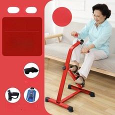 노인 실내자전거 근육 운동 사이클 팔 다리, 레벨 1 레드 + 도어 클로징 도르래, 기본 모델명/품번