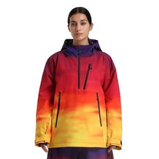 GSOU SNOW 여성용 스노우보드 재킷 배기 스키 남성용 스노우 후드 코트 방수 방풍 등산 하이킹 따뜻한 289545