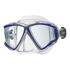 PROBLUE 游龍潛水 MS-413 Whistler 超廣角矽膠四面鏡, 透明藍