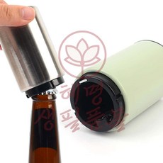 원터치 병따개 특이한오프너 뚜껑 원터치병따개 유리병뚜껑 자석병따개