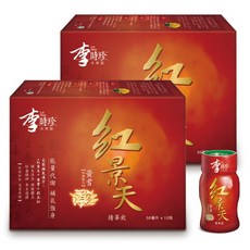 李時珍 黃耆加強配方紅景天精華飲, 24個, 50ml