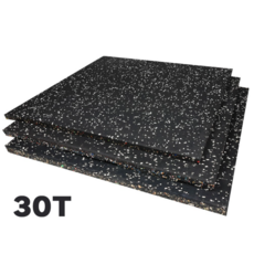 희우스포츠 방음방진 홈짐 층간소음 런닝머신 매트 50cm*50cm, 30mm 사각매트(코팅) 4pc