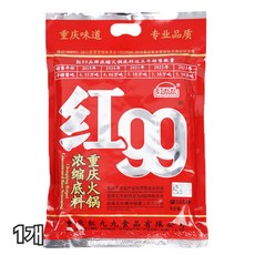 [오늘의 아시아푸드] 홍구구(홍99) 훠궈소스 단품, 400g, 1개