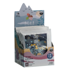 果島栽香 蜜香紅莓花果韻蘋果紅玉茶 果乾茶 低咖啡因 台灣紅茶, 8.5g, 1盒, 8包