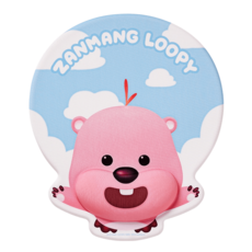 아이코닉스 잔망루피 손목쿠션 마우스패드, 1개, 혼합색상