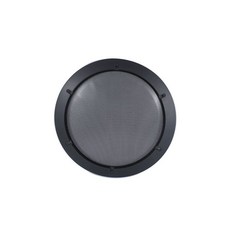 그린묵 원형 12인치스피커 오디오실 캠핑카 뚜껑 차량, 블랙 링+블랙 메시, 기본 모델명/품번