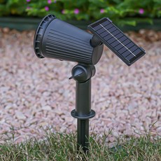 야외용 방수 태양광 정원 조명 LED 마당등 웜색 전구색 1구