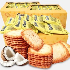 고멧 참깨 코코넛 크래커, 520g, 4개