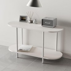 가구느낌 아노라운드 수납 진열 선반, 베이지