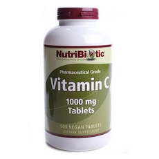 NutriBiotic 維他命C素食錠 1000mg, 500顆, 1罐