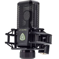 Lewitt LCT 240 PRO 電容式麥克風，專業錄音室麥克風，黑色，P48 Cardioid, 黑