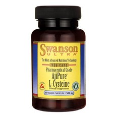 SWANSON 斯旺森 超年齡純L-Cistine 500mg Vege膠囊, 30顆, 1罐