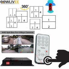 차량용 블랙박스 채널 전후방 카메라 분리형 박스형 지능형 시스템 자동차, 3. 32GB, 1GB