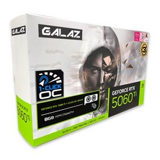 갤럭시 GALAX 지포스 RTX 50 시리즈 그래픽카드, RTX 5060 TI OC D7 [ 8GB][화이트]