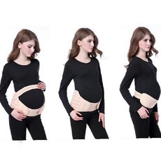 탄력밴드 삼단구조 임신중기 후기 배받침 복부지지 골반안정 착용형 산전관리