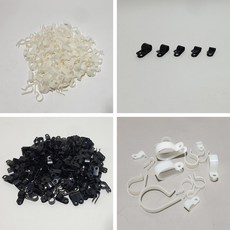 PVC새들 케이블클램프 전선고정 케이블정리 2N 3N 4N 5N 6N 7N 8N 9N 10N 11N 12N 14N 16N 18N 24N 소량판매, 화이트, 11N(27개), 1개