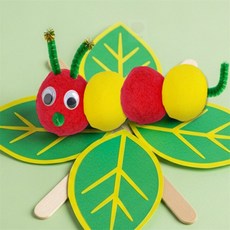 으나점빵 컬러 폼폼이 50mm 솜깅이, 노랑