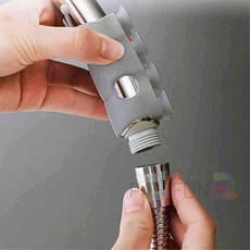 각도조절 샤워기걸이 접착식 샤워기거치대, 옐로우