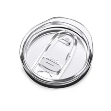 텀블러 뚜껑 교체 용 1-4 PCS 20 온스 쿨러 스플래시 방지 실리콘 슬라이딩 컵 커버, 01 1Pc